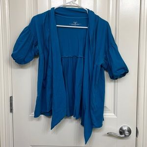 Patagonia open front balloon sleeve cardigan size large